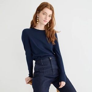 J.Crew cashmere classic-fit crewneck sweater
